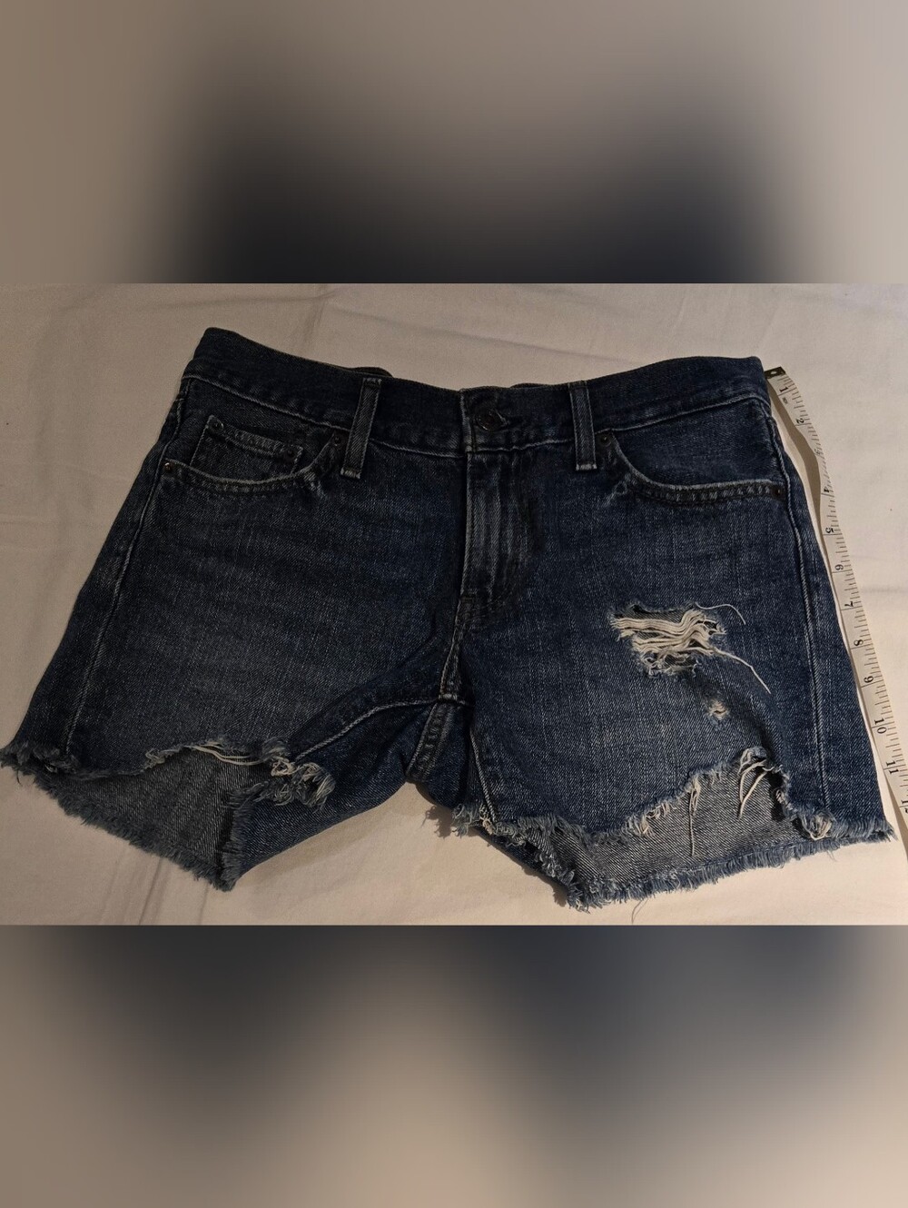 Levis Distressed Women’s Denim Shorts